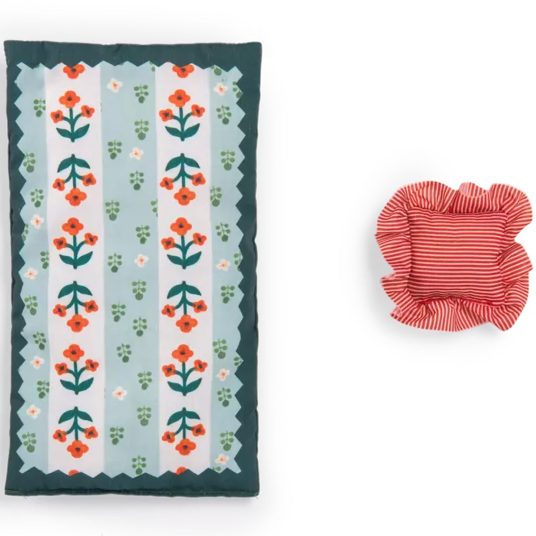 moulin roty poppenbed les minouchkas - 29,5 cm | 681101 | 2