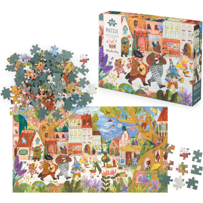 moulin roty puzzel les minouchkas - 500st | 681441 | 1
