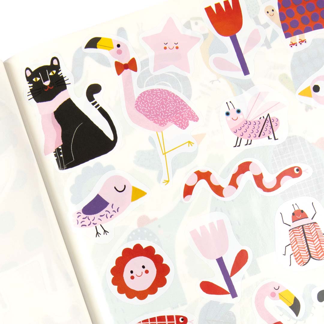 moulin roty stickers les toupitis - 300st | 679606 | 2