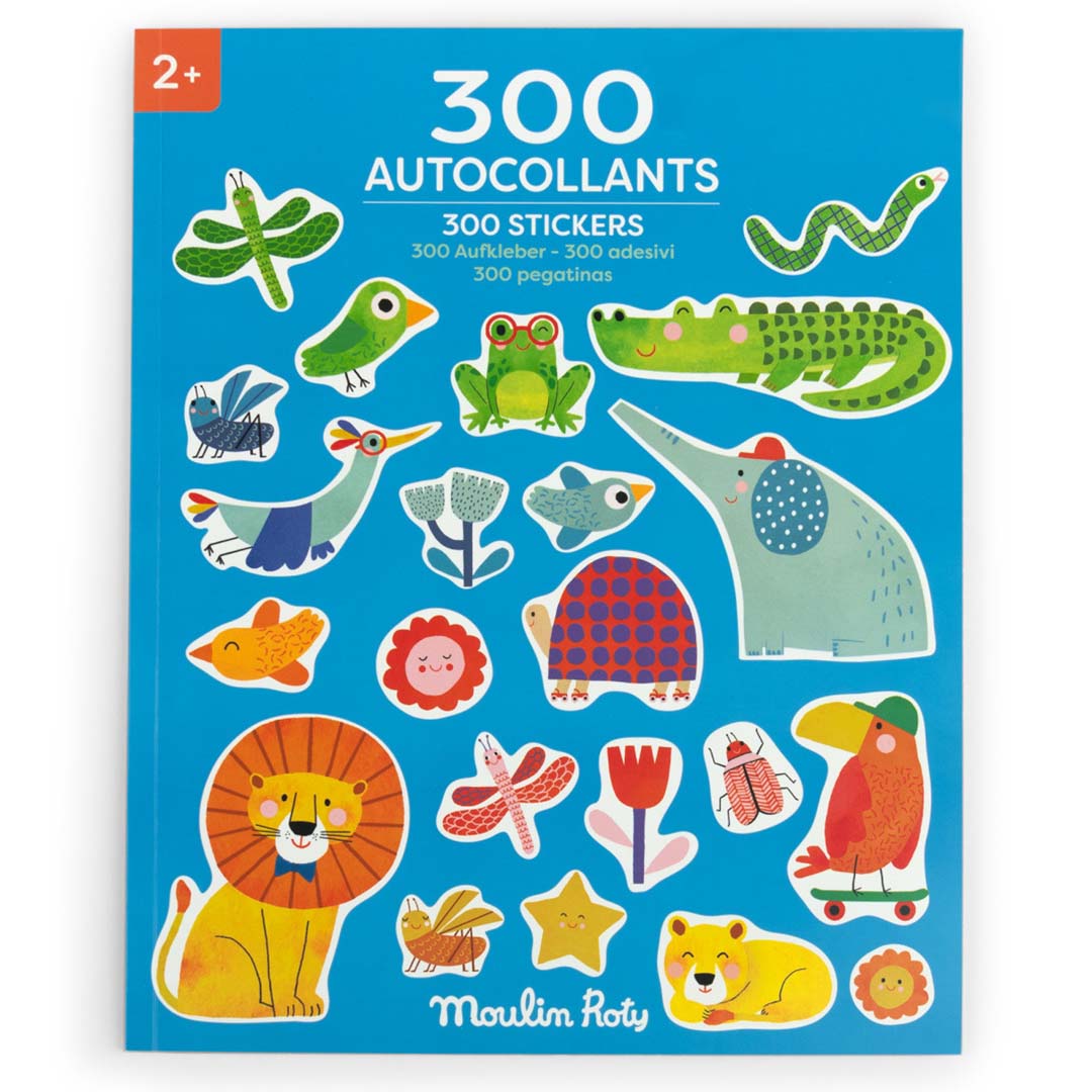 moulin roty stickers les toupitis - 300st | 679606 | 4