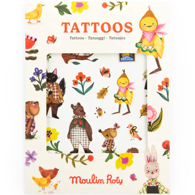 moulin roty tattoos les minouchkas | 681190 | 1