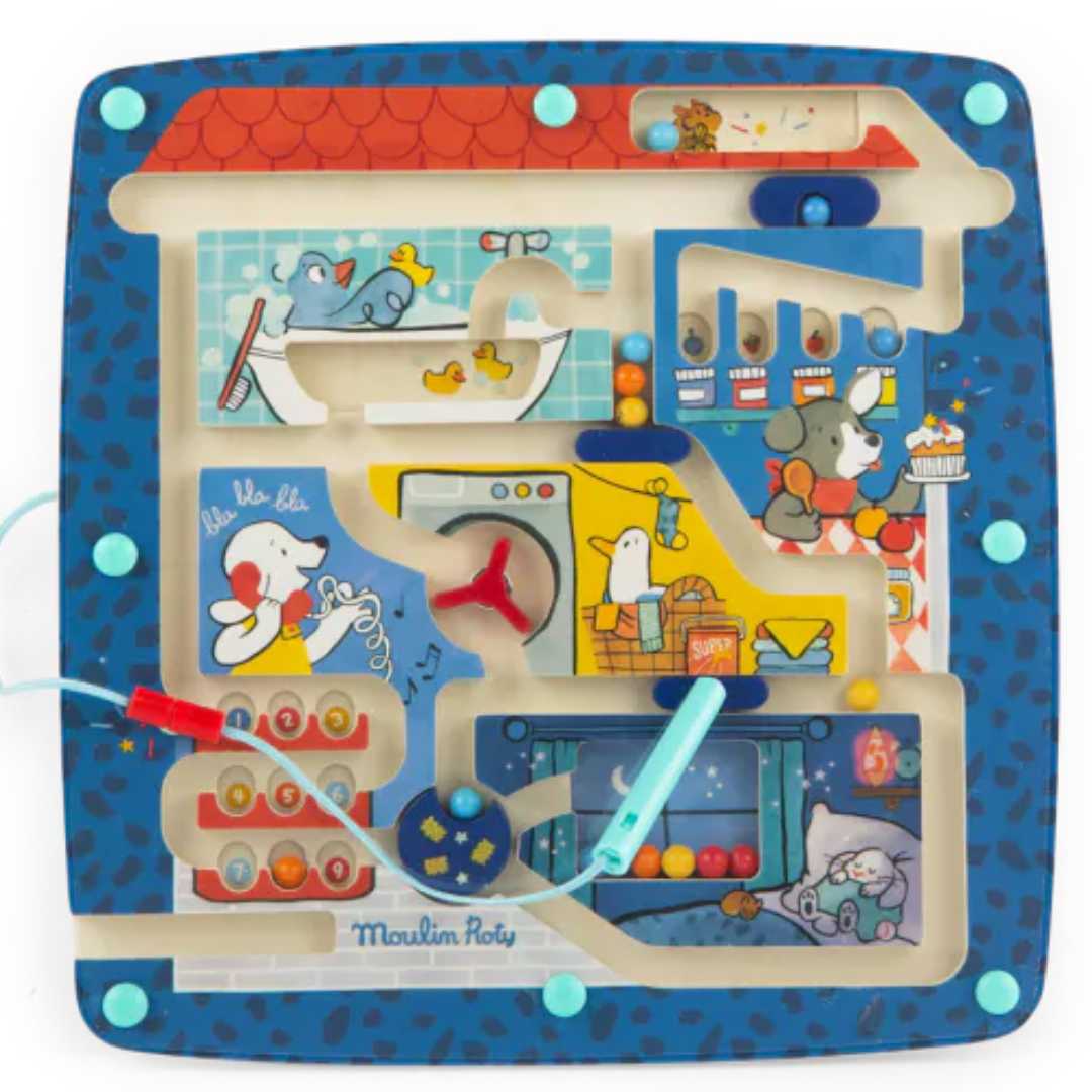 moulin roty magnetisch doolhof puce & pilou | 684084 | 1