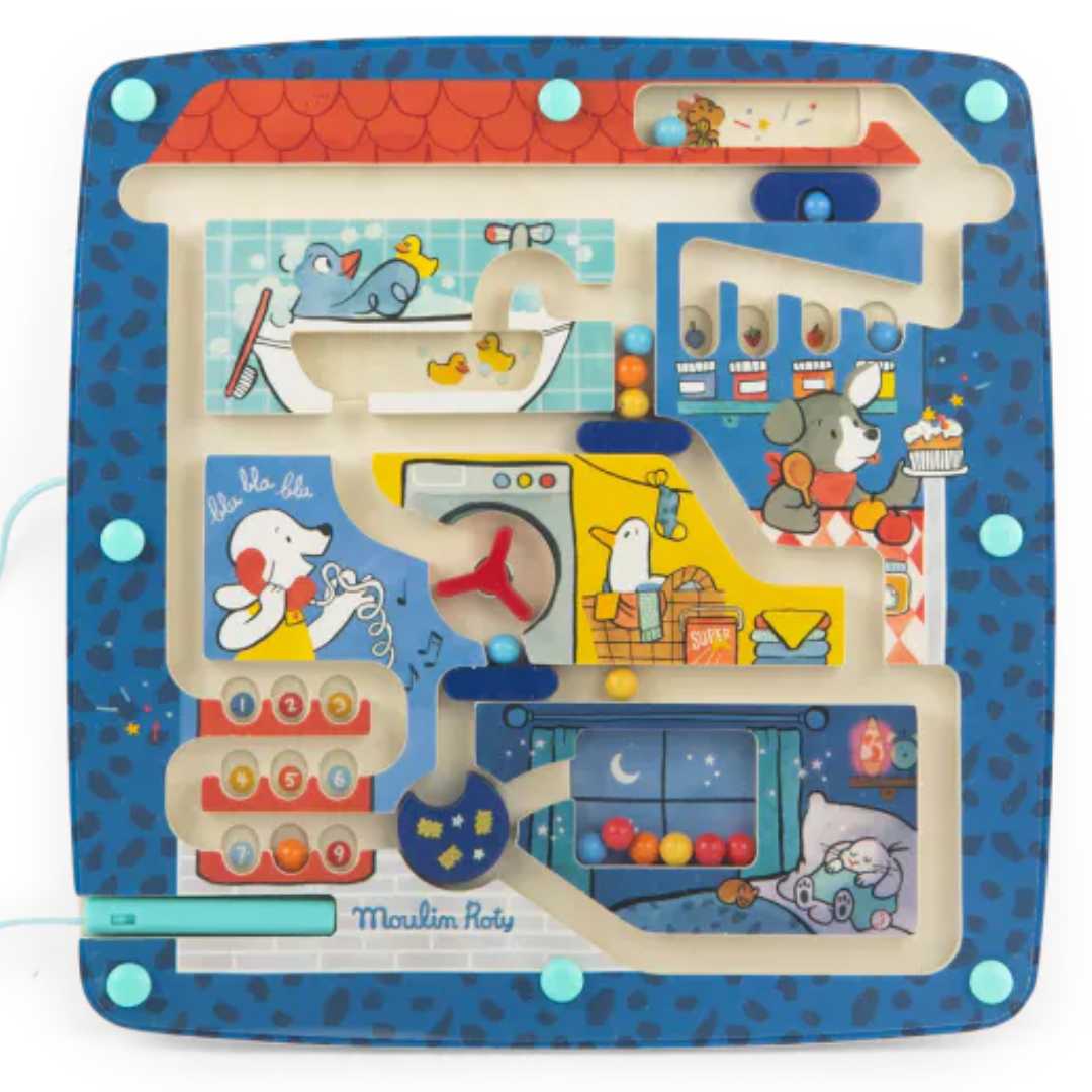 moulin roty magnetisch doolhof puce & pilou | 684084 | 2