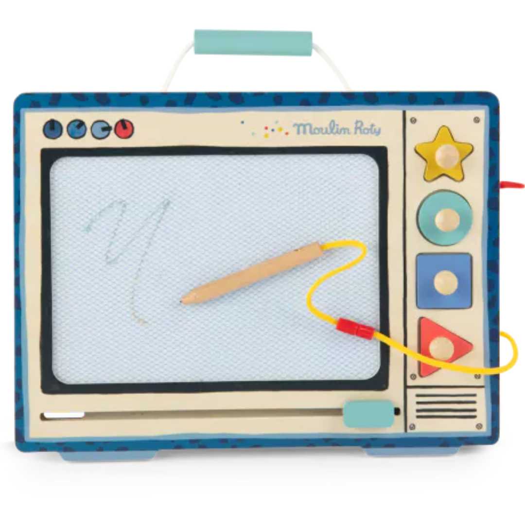 moulin roty magnetisch tekenbord puce & pilou | 684085 | 1