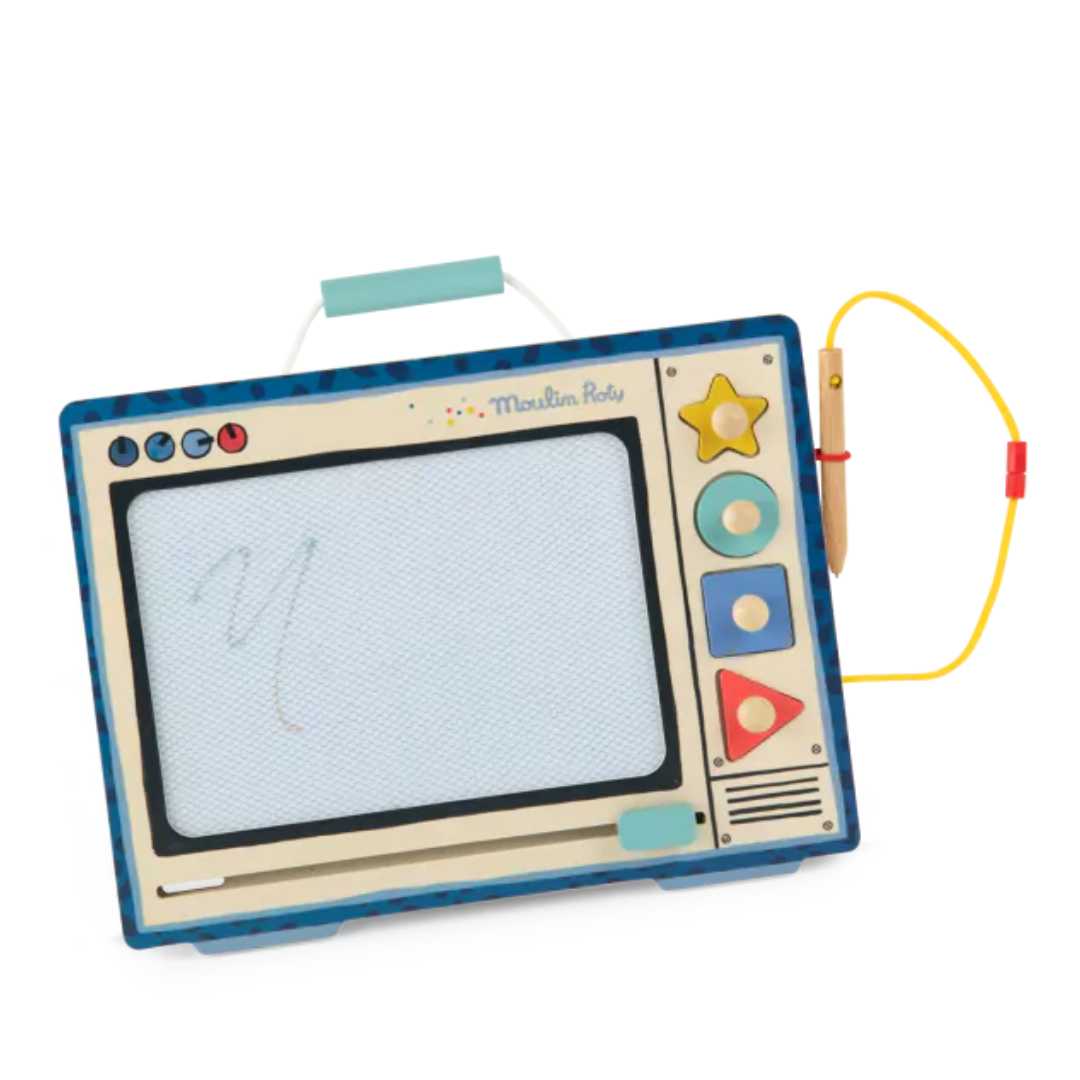 moulin roty magnetisch tekenbord puce & pilou | 684085 | 4