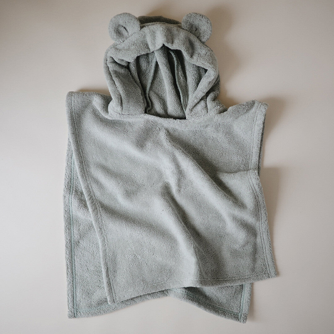 mushie badponcho beer moss - 1-3 jaar | 70.714.03 | 2