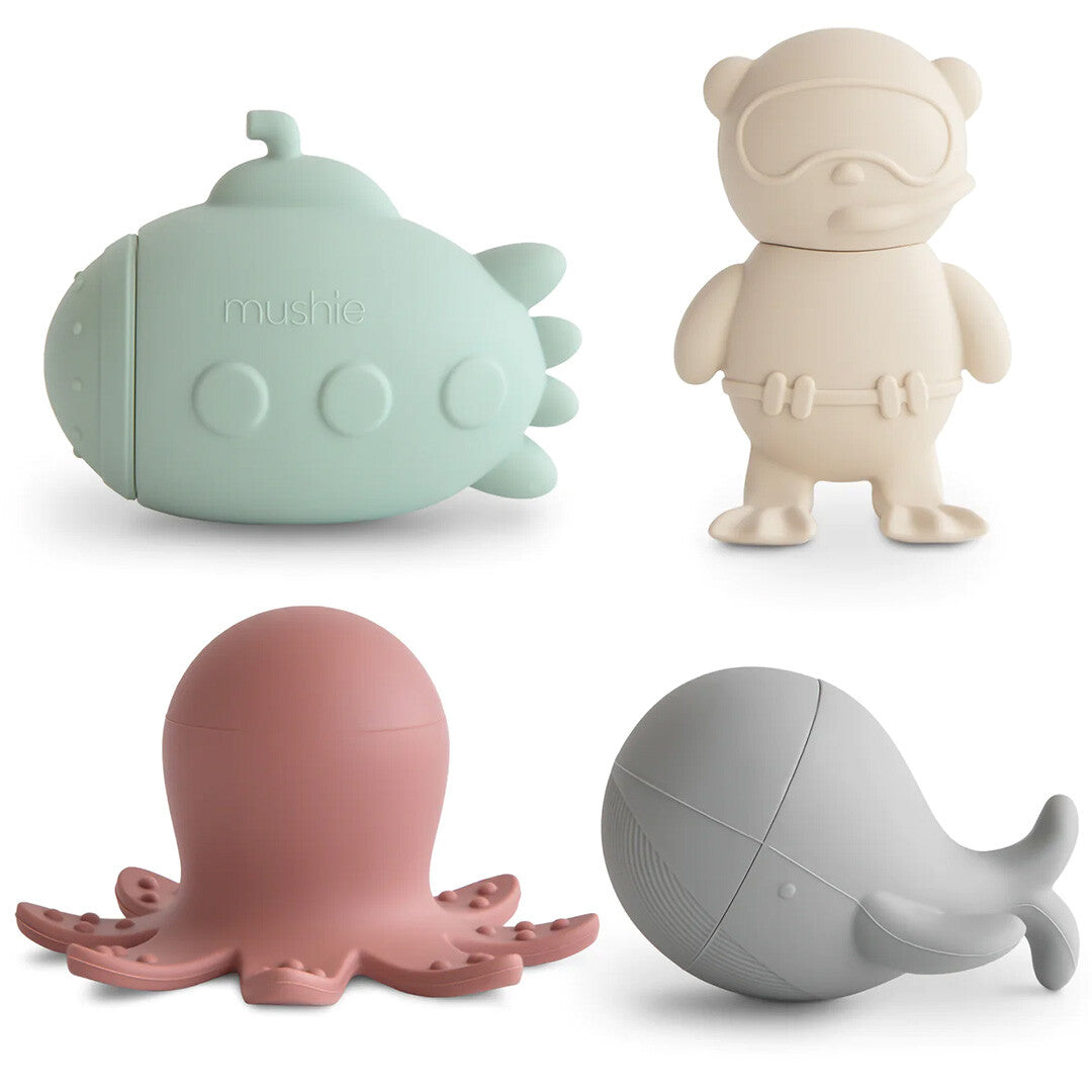 mushie badspeeltjes oceaan - 4st | 70.077.02 | 0