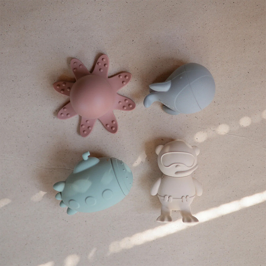 mushie badspeeltjes oceaan - 4st | 70.077.02 | 3