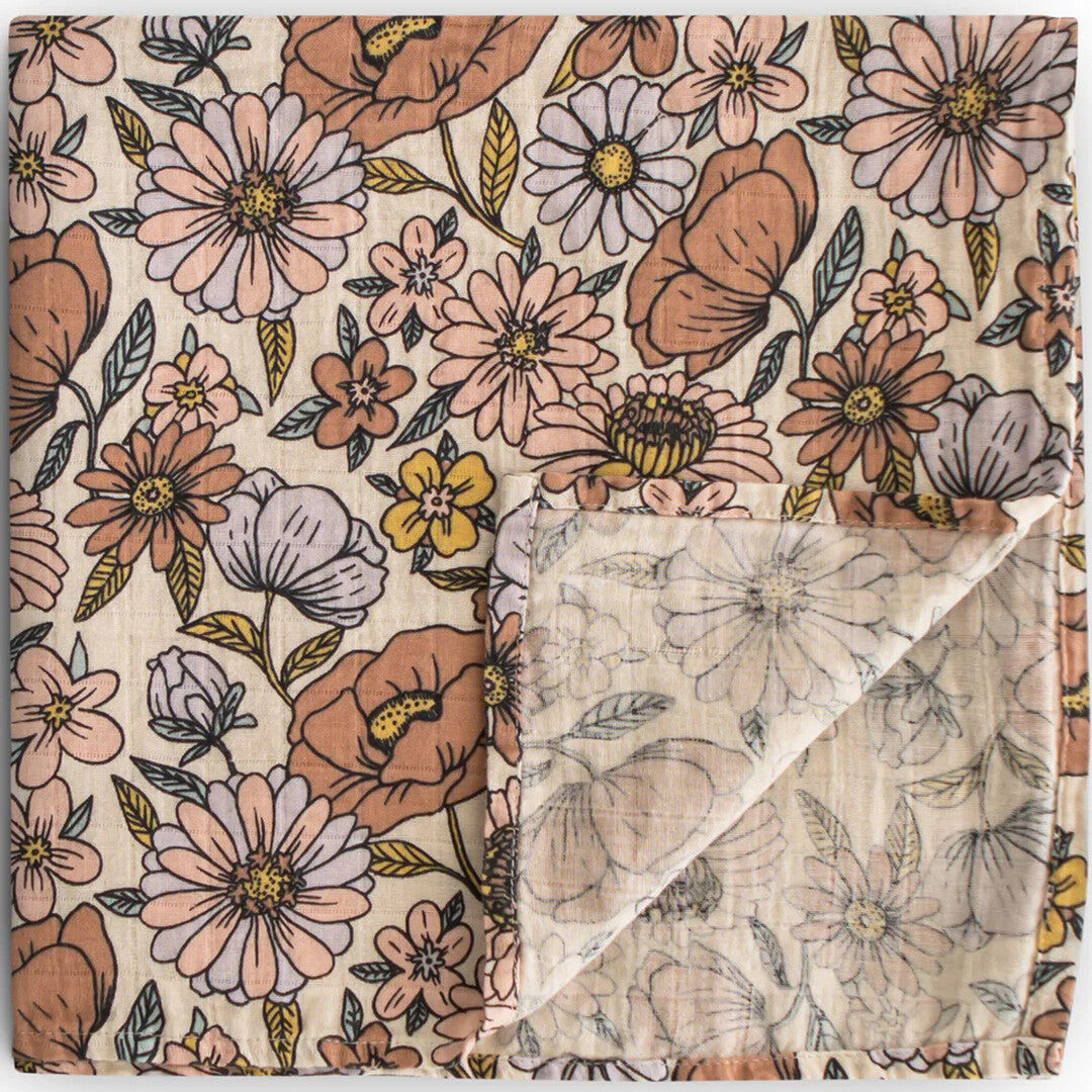 mushie inbakerdoek retro flowers | 70.006.23 | 0