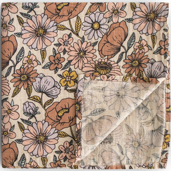 mushie inbakerdoek retro flowers | 70.006.23 | 0