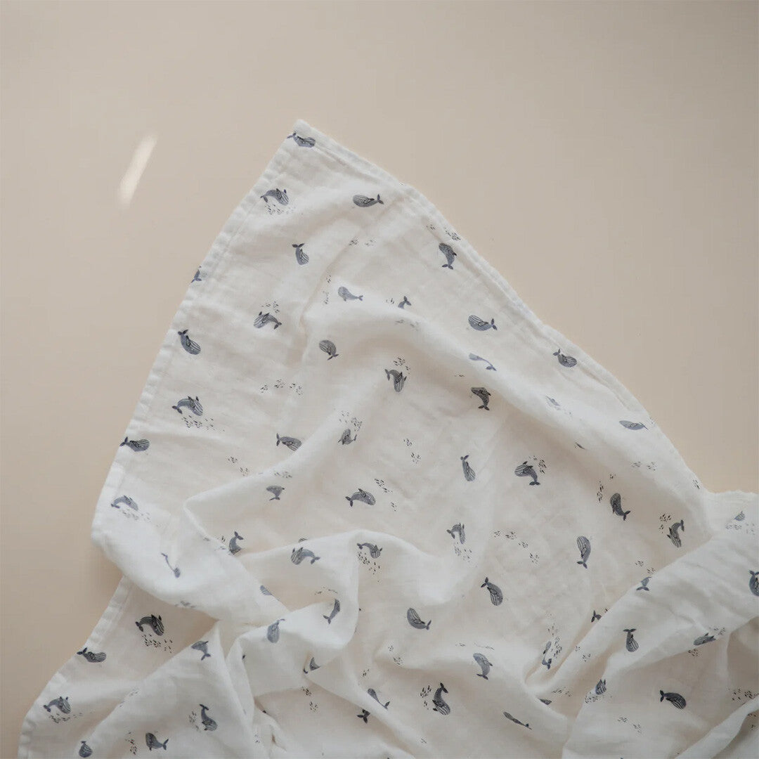 mushie inbakerdoek whales  | 70.005.23 | 3