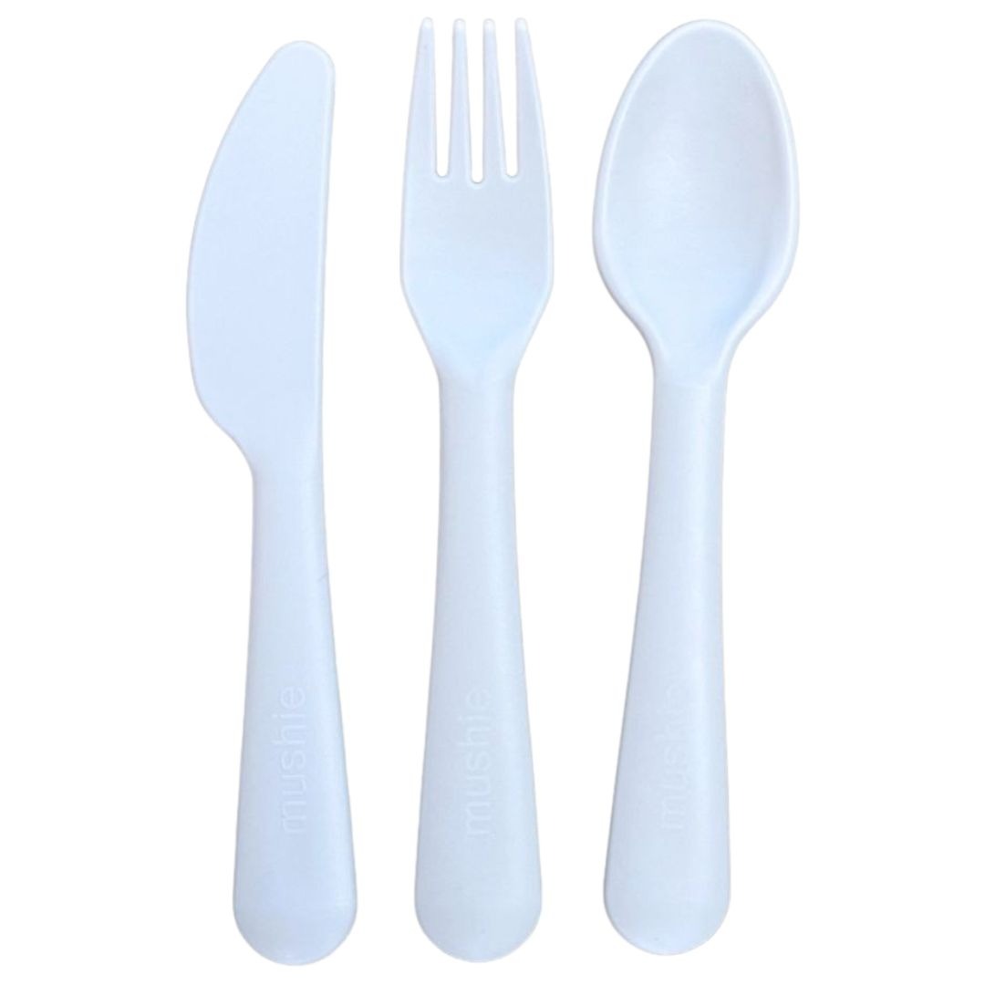 mushie kinderbestek powder blue - 3st | 70.094.05 | 0