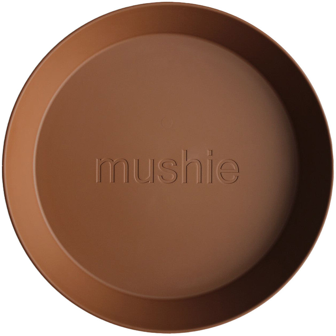 mushie kinderborden rond - caramel - 2st | 70.007.08 | 1