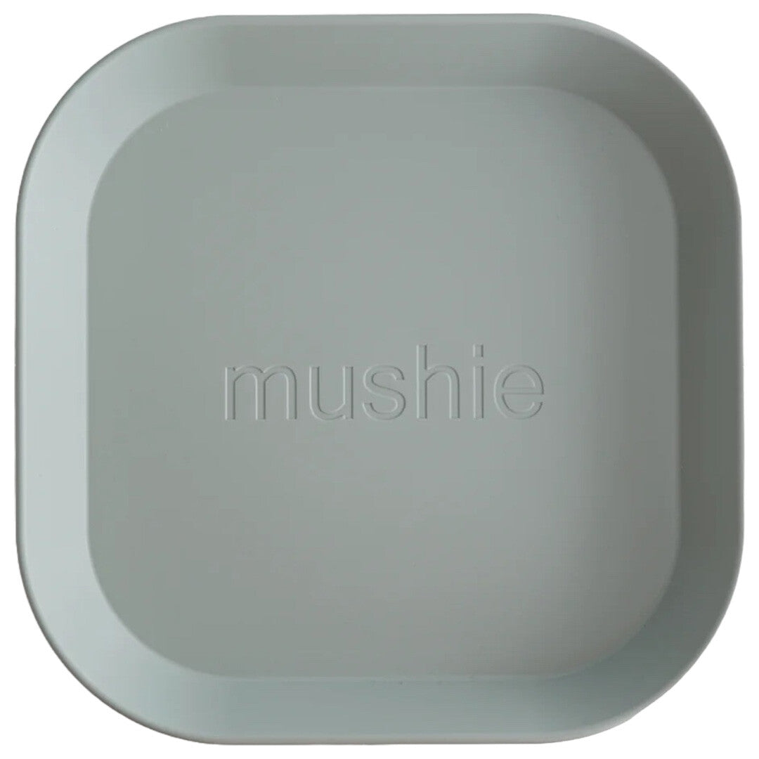 mushie kinderborden vierkant - groen - 2st | 70.007.07 | 1