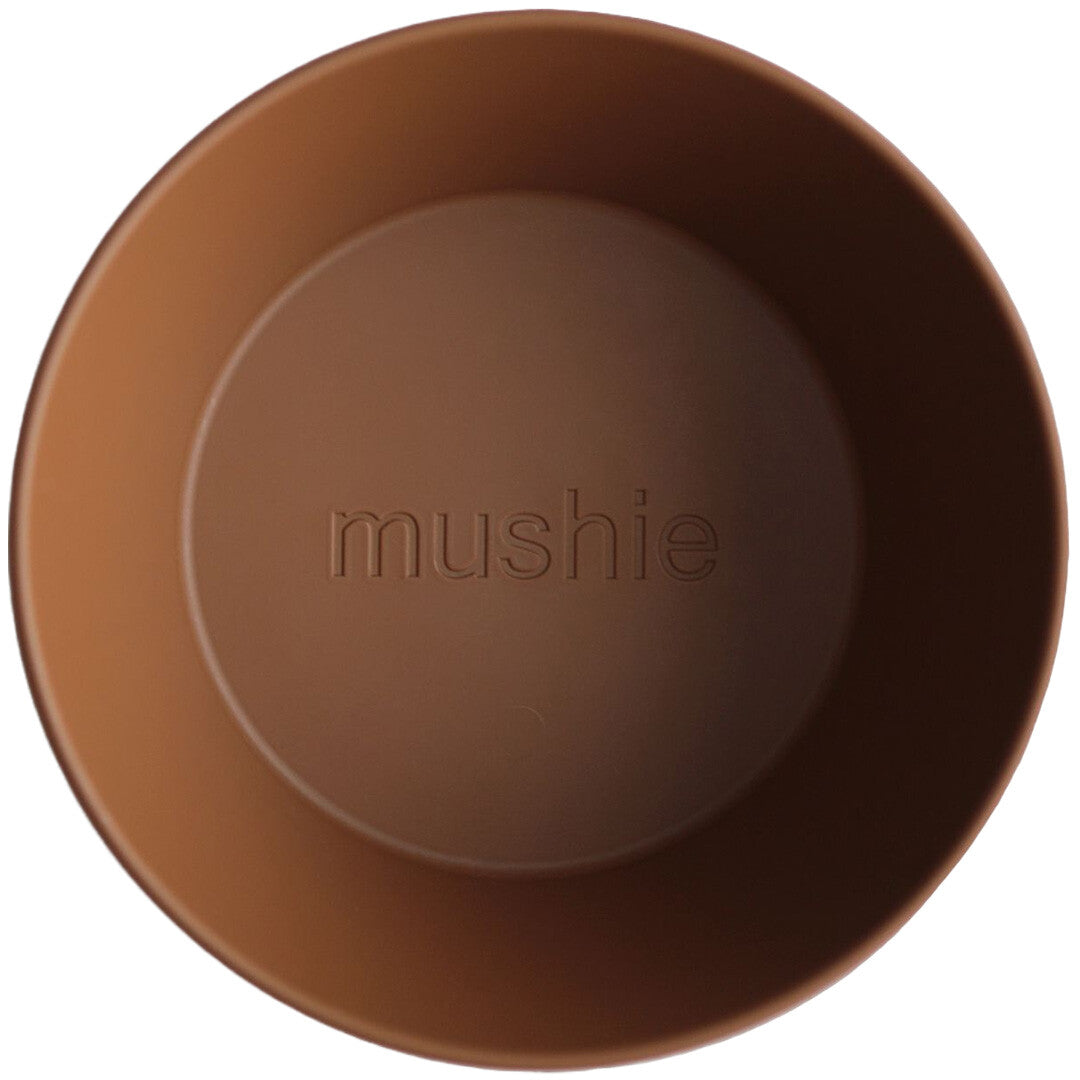 mushie kinderkommen rond - caramel - 2st | 70.008.08 | 1