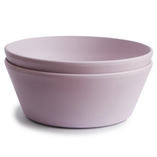 mushie kinderkommen rond - soft lilac - 2st | 70.008.09 | 0
