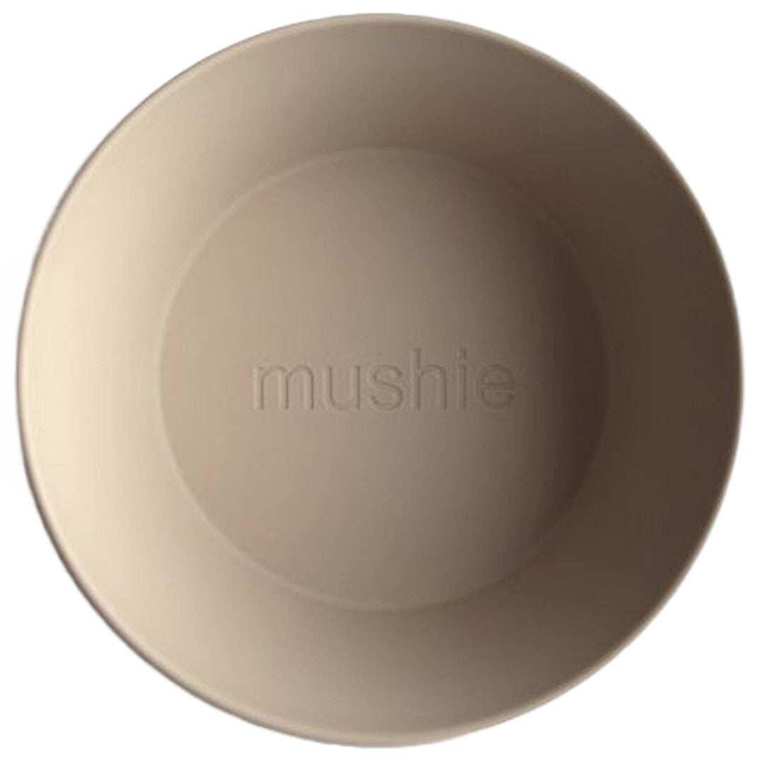 mushie kinderkommen rond - vanilla - 2st | 70.008.00 | 1