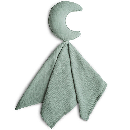 mushie knuffeldoek moon - roman green | 70.042.01 | 0