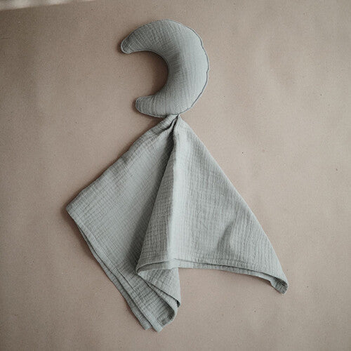 mushie knuffeldoek moon - roman green | 70.042.01 | 7