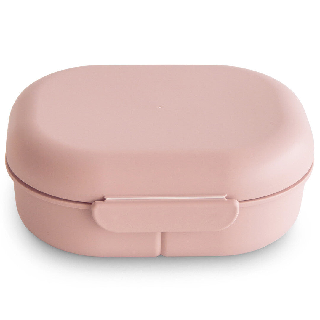 mushie lunchbox met bestek - blush | 70.063.01 | 1