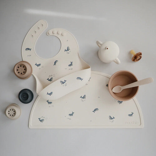 mushie placemat whales   | 70.012.23 | 1