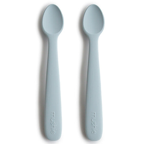 mushie siliconen babylepels powder blue - 2st | 70.016.11 | 0