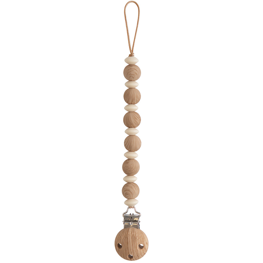 mushie speenkoord luna - faux wood | 70.067.01 | 0