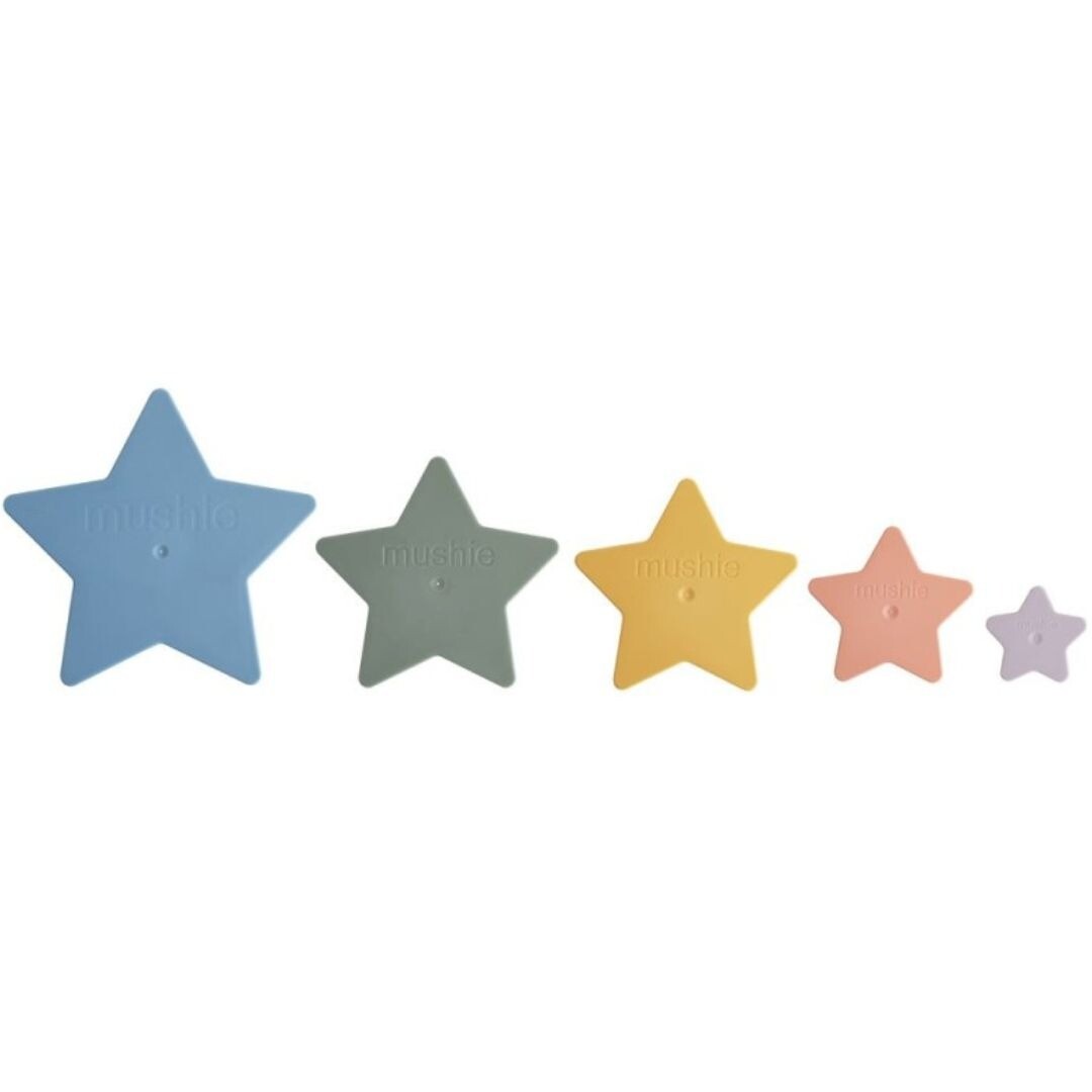 mushie stapeltoren nesting star - retro | 70.040.02 | 2
