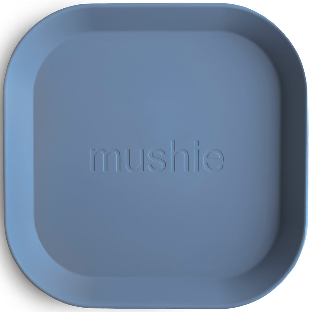 mushie kinderborden vierkant - twilight blue - 2st | 70.007.13 | 1