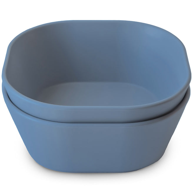mushie kinderkommen vierkant - twilight blue - 2st | 70.008.13 | 0