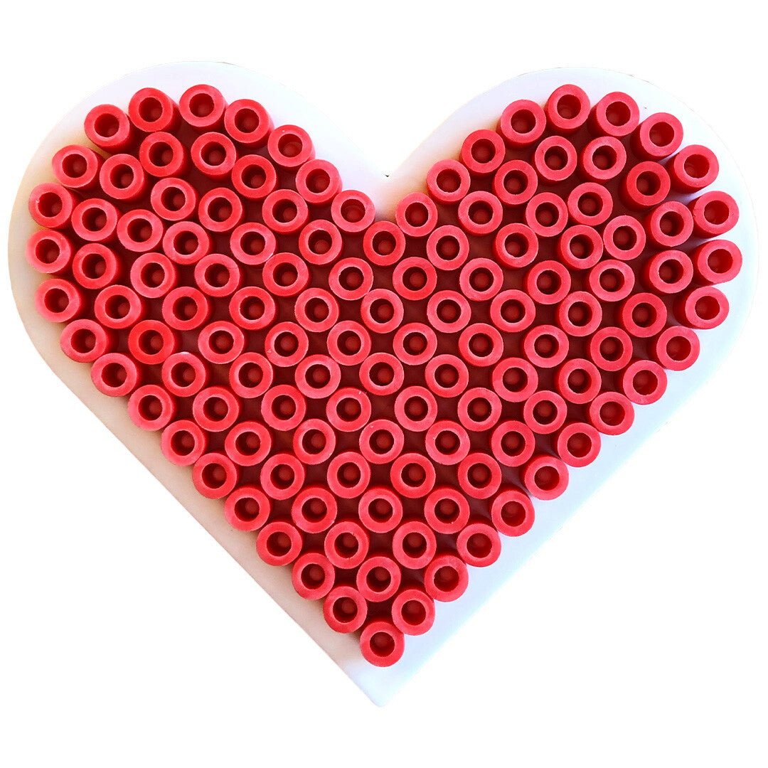 nabbi biobeads® legbord voor strijkkralen hart | 906785 | 1