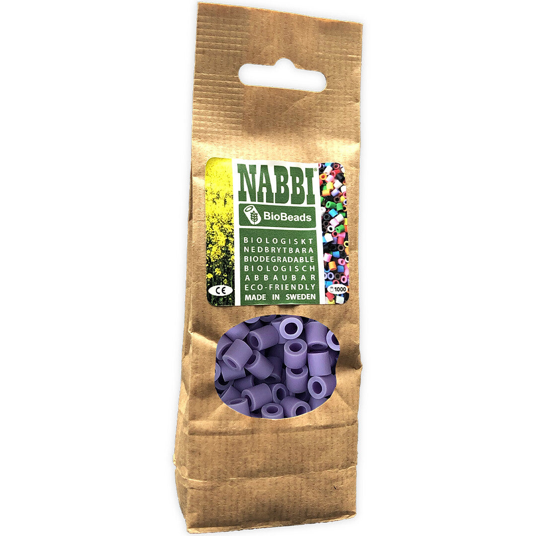 nabbi biobeads® strijkkralen paars - 1000st | 9067780 | 1