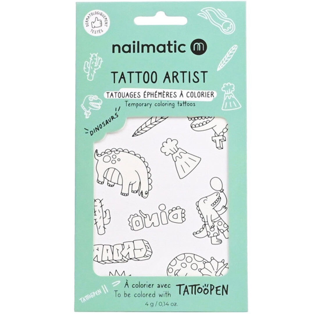 nailmatic kleurbare tattoos - dinosaurs | 150TDINOSAURS | 0