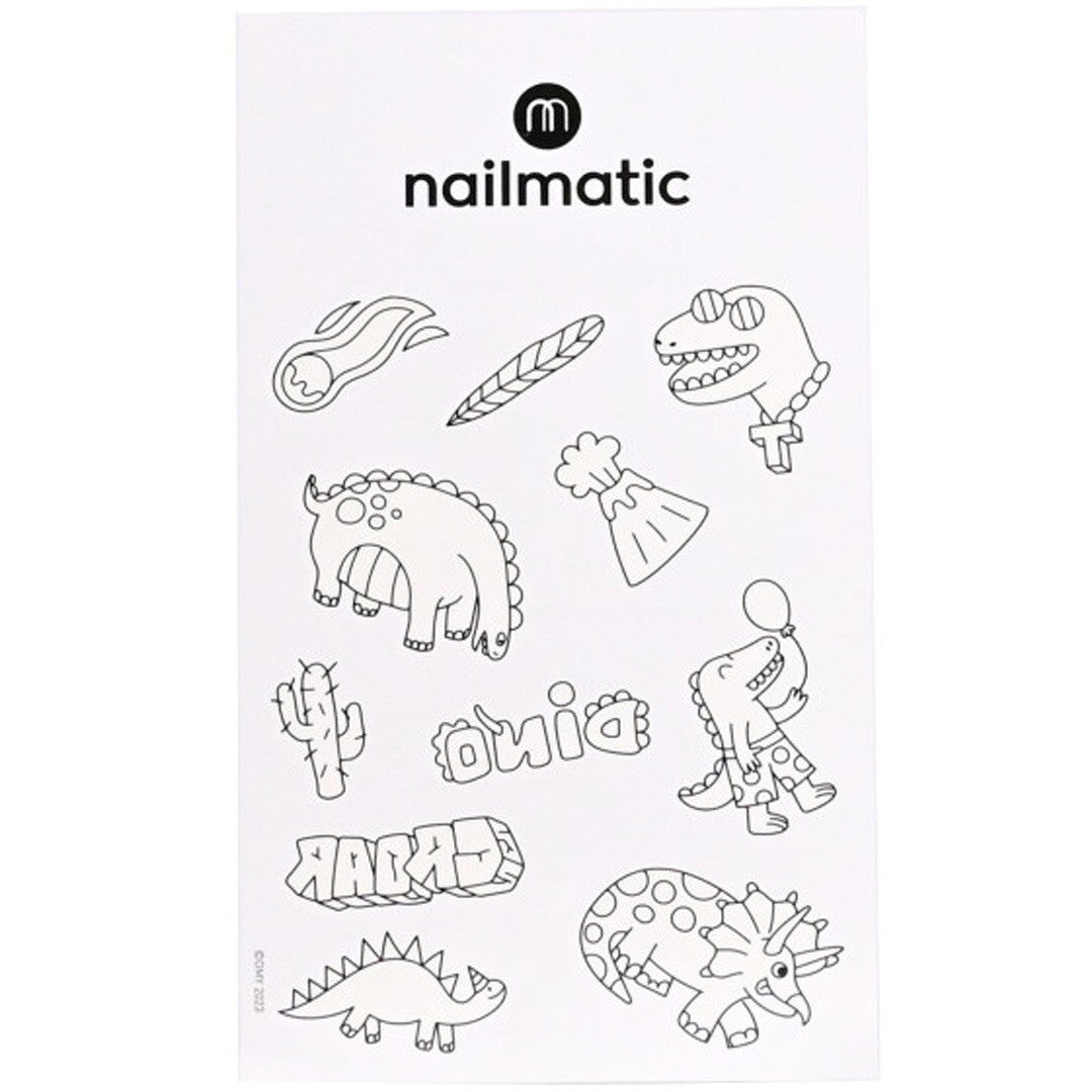 nailmatic kleurbare tattoos - dinosaurs | 150TDINOSAURS | 2
