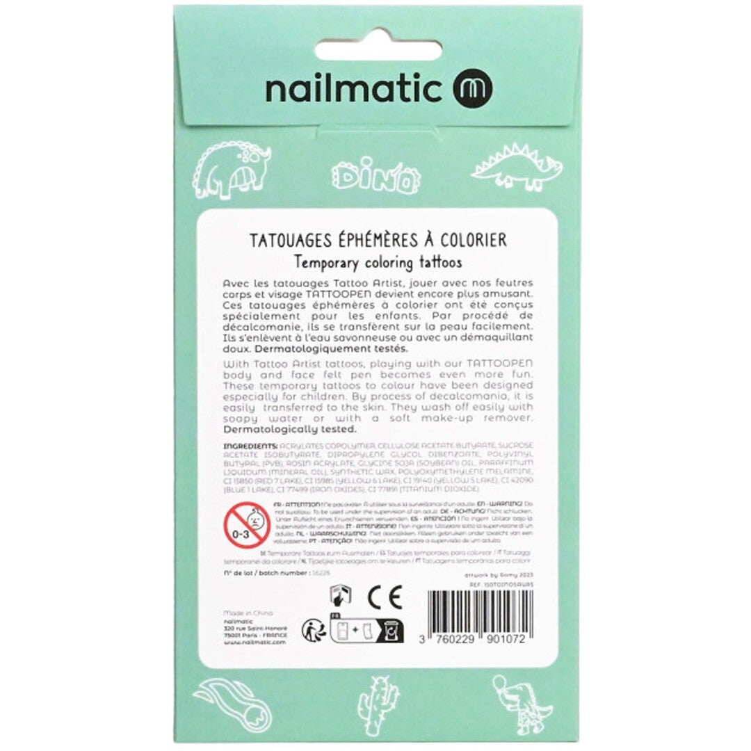 nailmatic kleurbare tattoos - dinosaurs | 150TDINOSAURS | 3