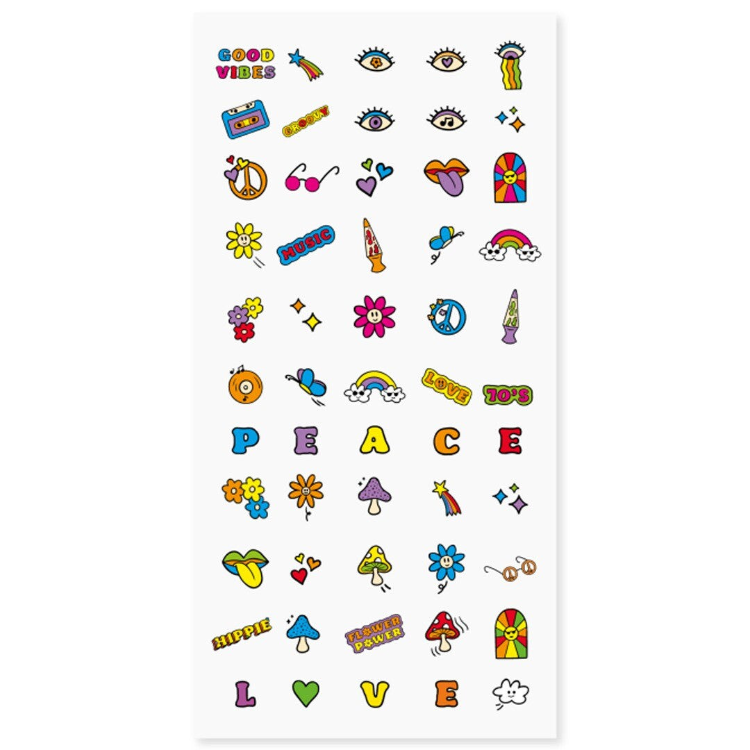 nailmatic nagelstickers seventies  | NS-SEVENTIES | 1
