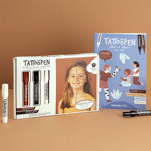 nailmatic tattoopen set - funny tribe | 140TTRIBE | 1