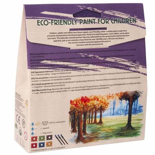 natural earth paint - natuurlijke kinderverf - 2 liter | 105 | 3