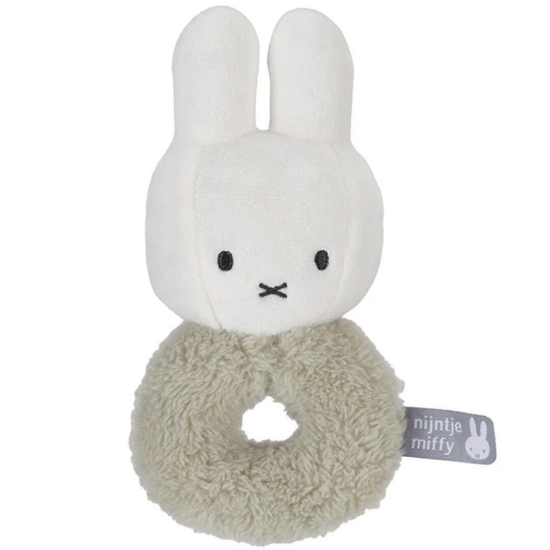 nijntje fluffy rammelaar nijntje - groen | NIJN908 | 0