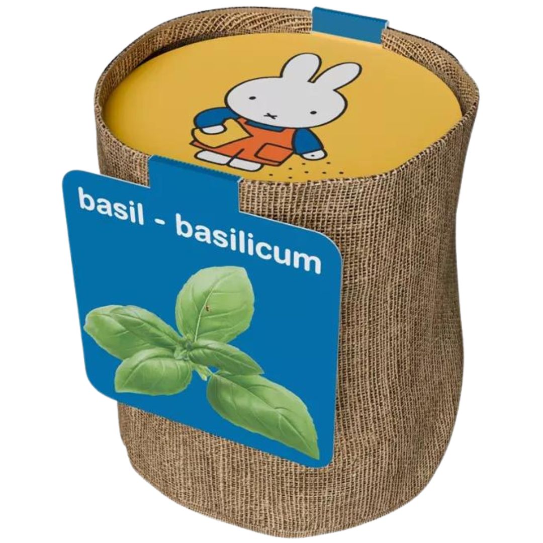 nijntje kweekset basilicum | 10119-NIJNTJE-JUTE-BASILICUM | 0