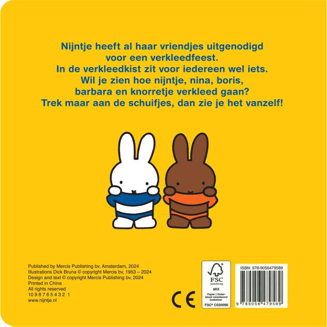 nijntje schuifboek nijntjes verkleedfeest | 1767958 | 1
