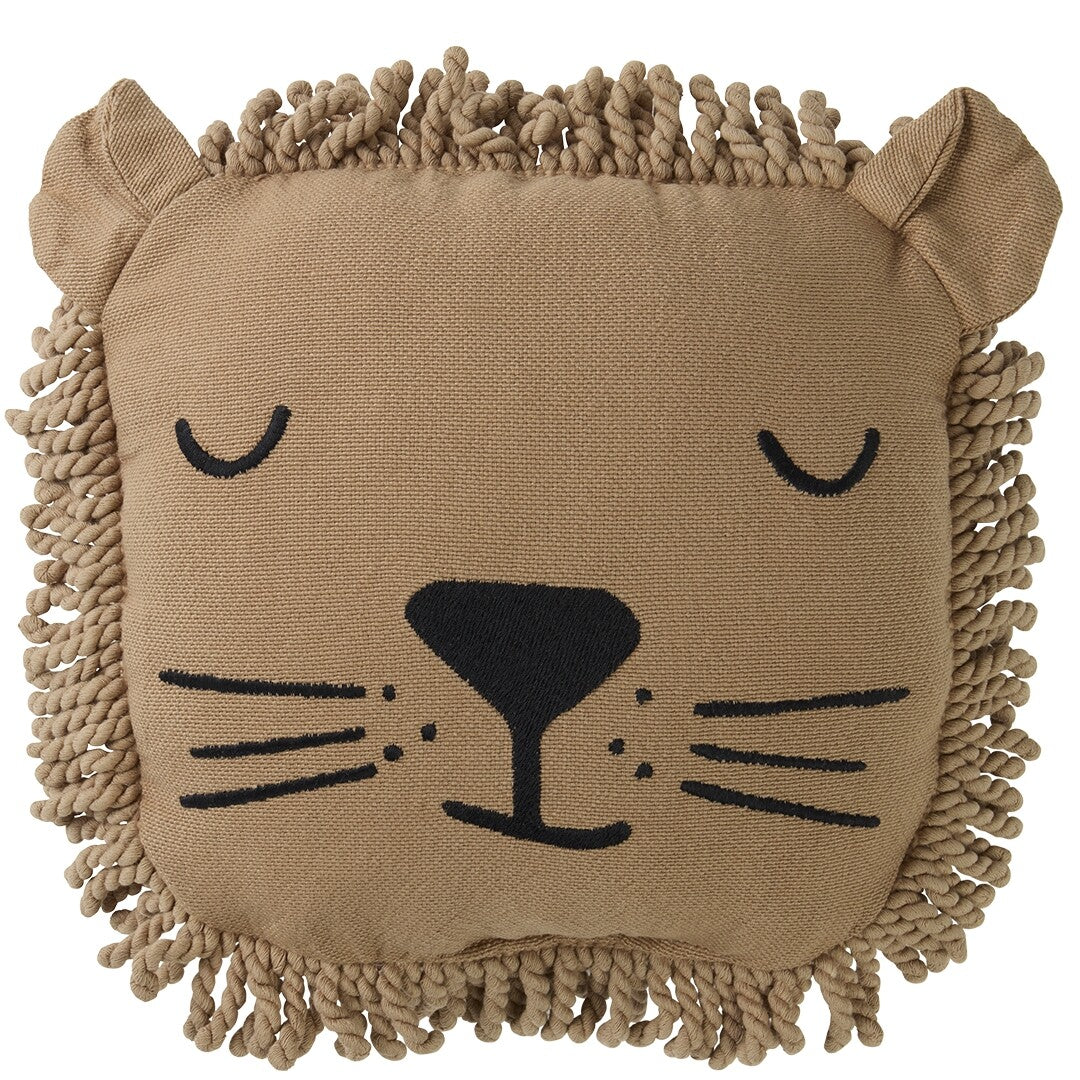 nobodinoz kussen lion face - sesame | 8435574932211 | 0