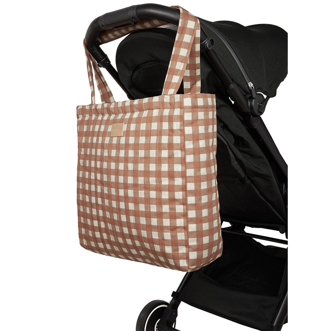 nobodinoz luiertas hyde park - terracotta checks | 8435574926777 | 3