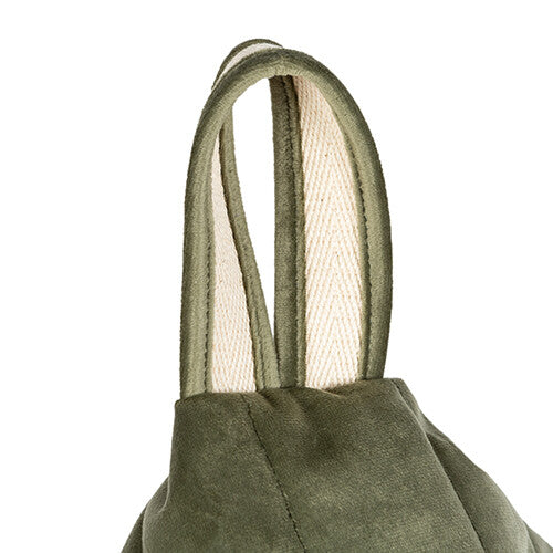 nobodinoz zitzak essaouira velvet - olive green 115 cm | 8435574920621 | 1