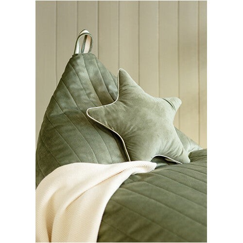 nobodinoz zitzak essaouira velvet - olive green 115 cm | 8435574920621 | 3