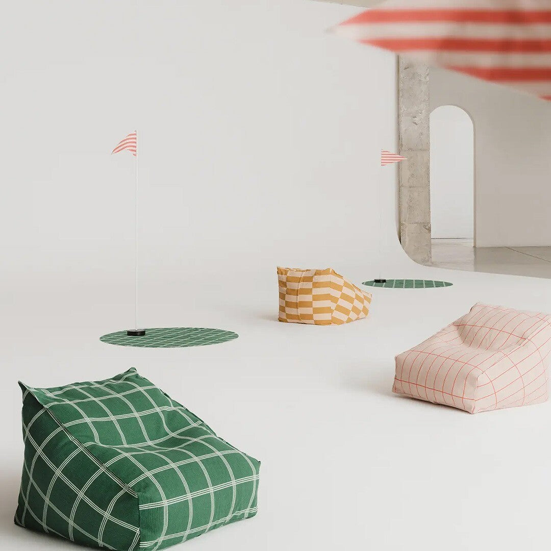 nobodinoz zitzak vibes - mustard and sand tiles | 8435574935038 | 1