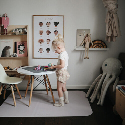 noui noui knoeimat grey powder - 120x95 cm | NN10021 | 2