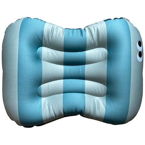 noui noui opblaasbaar stoelkussen stripes - mint-dark mint | NN14005 | 0
