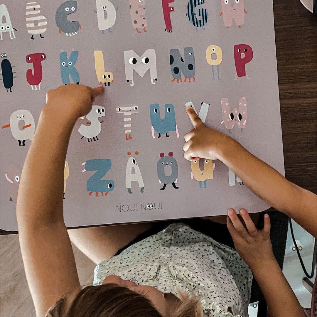 noui noui placemat ABC - 55 cm | NN12322 | 1