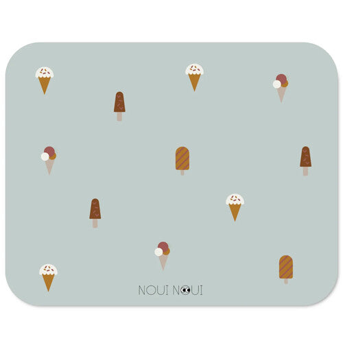 noui noui placemat ice cream grey - 43 cm | NN12016 | 0